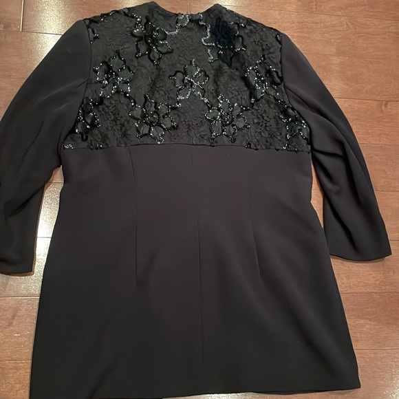 Frascara Long Black jacket - Picture 4 of 6